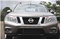The Terrano gets Nissan's family grille, inspired by the Pathfinder SUV.